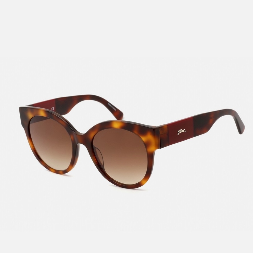 Longchamp Brown Cat-Eye Sunglasses